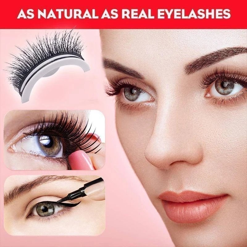 🔥🔥🔥Reusable self-adhesive false eyelashes