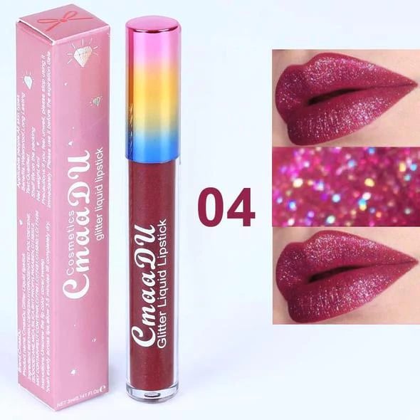 🎁🌼Buy 2 Get 1 Free(Add 3 pcs to cart) Sequin Lip Gloss